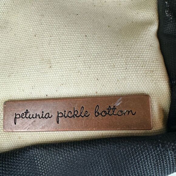 Petunia Pickle Bottom Pathway Backpack Diaper Bag Birch/Black - Picture 12 of 13